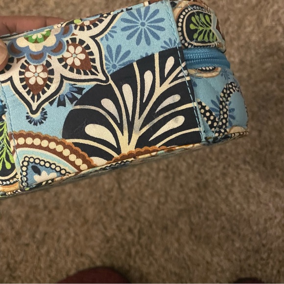 3/$10 Vera Bradley Jewelry Box Bali Blue! GUC! - Picture 7 of 8